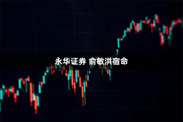 永华证券 俞敏洪宿命